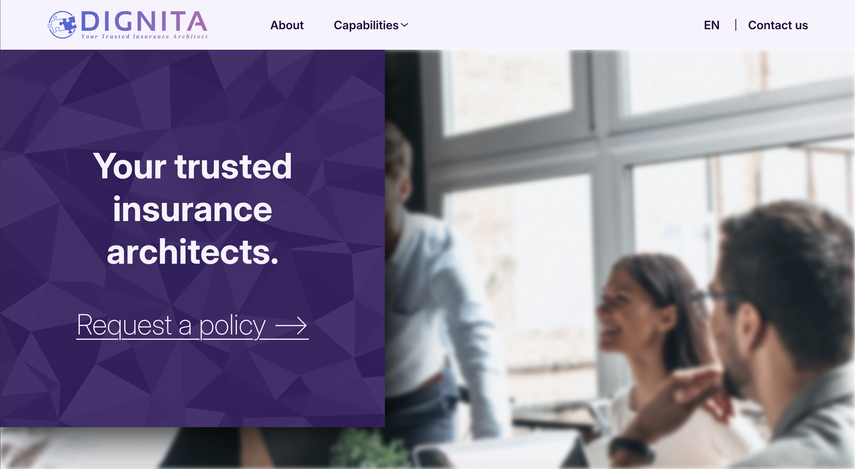 DIGNITA d.o.o. Website